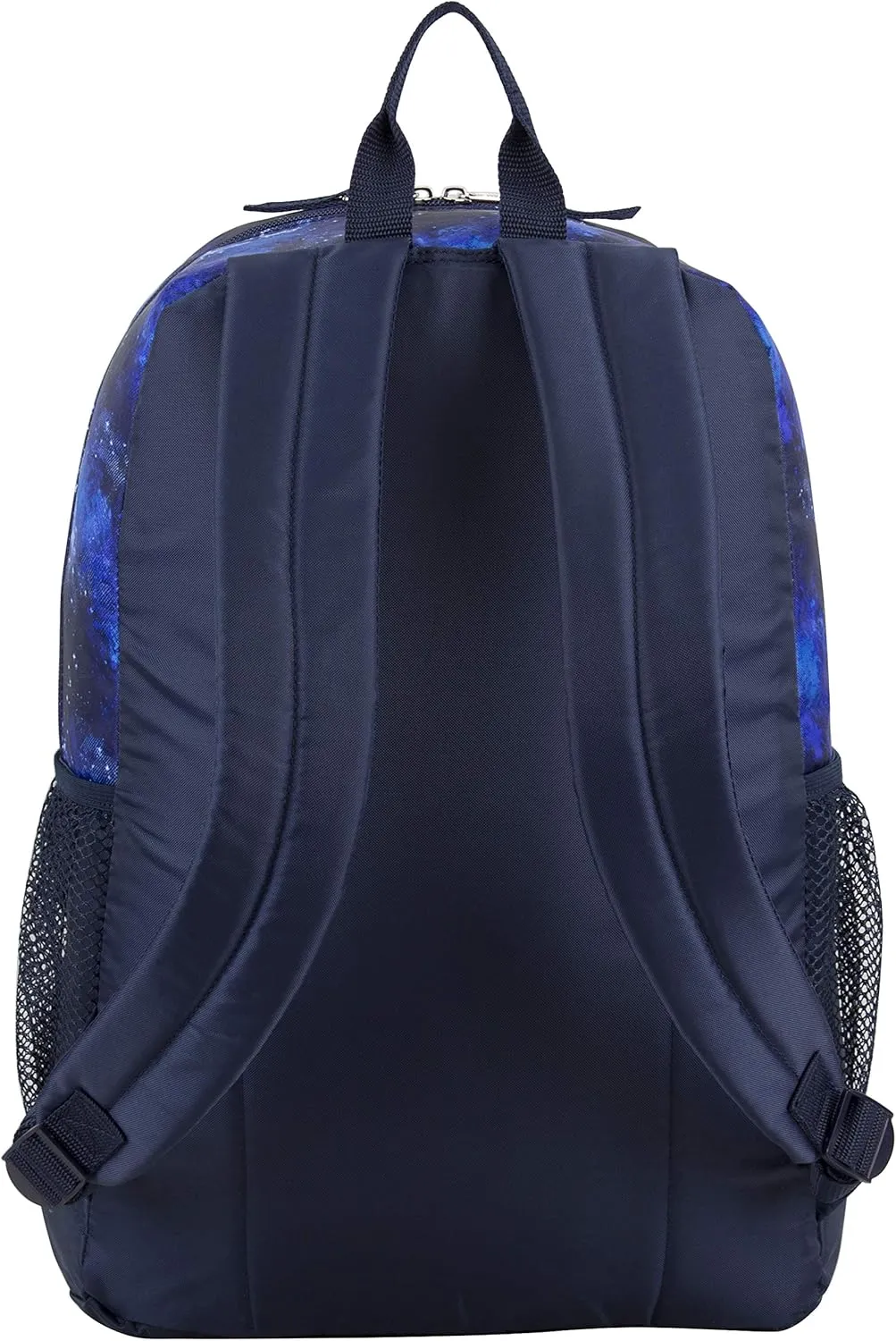 FUEL 4-Piece Bundle Colorful Prints Backpack Book Bag Set Detachable Insulated Lunch Box, Pencil Case, Accessory Pouch