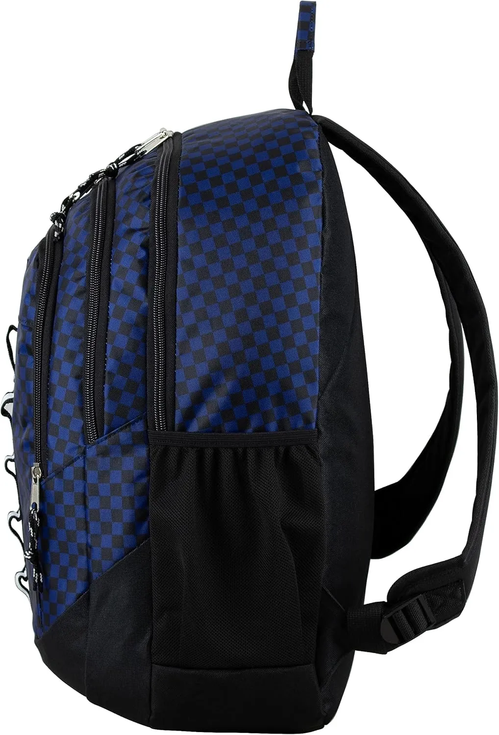 FUEL Travel Laptop Backpack Sport Shock Multi Large Compartments for College Bookbag, Hiking, Work, 18.5 x 13 x 7 Inches, Blue