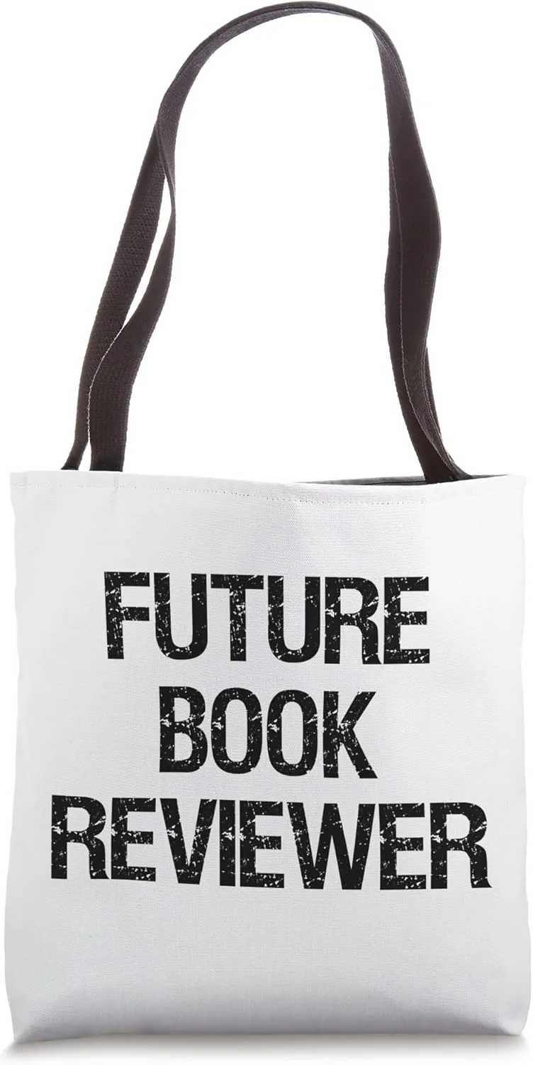 Future Book Reviewer Tote Bag