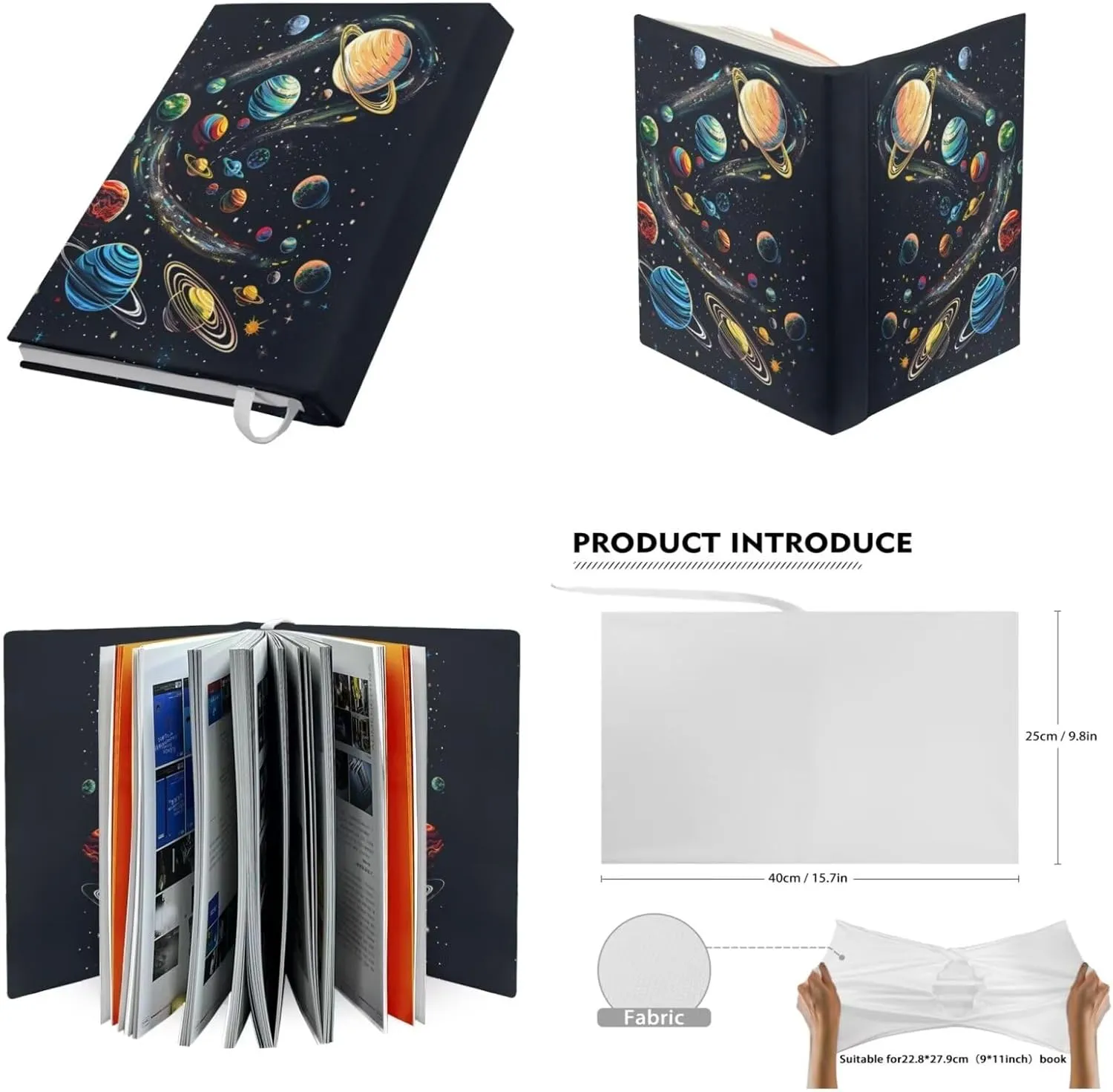 Galaxy Print School Backpack for Boys with Lunch Box Age 8-12 Casual Girls Backpack Set 10-12 Years Old Large Lunch Box Pen Bag for Junior Middle School