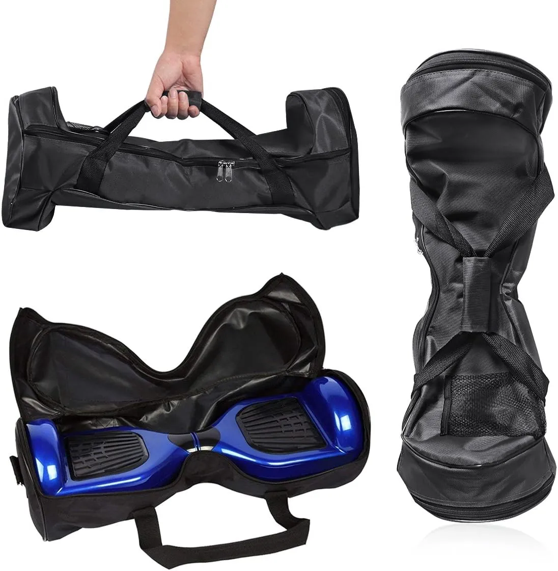 GameXcel Self-Balancing Scooter Carrying Handbag Backpack Bag for 6.5" 7" and 8" Two-Wheel Hover Board Bag Smart Balancing Scooters Storage Mesh Pocket Bags