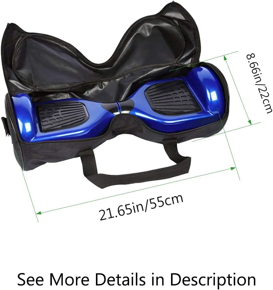 GameXcel Self-Balancing Scooter Carrying Handbag Backpack Bag for 6.5" 7" and 8" Two-Wheel Hover Board Bag Smart Balancing Scooters Storage Mesh Pocket Bags