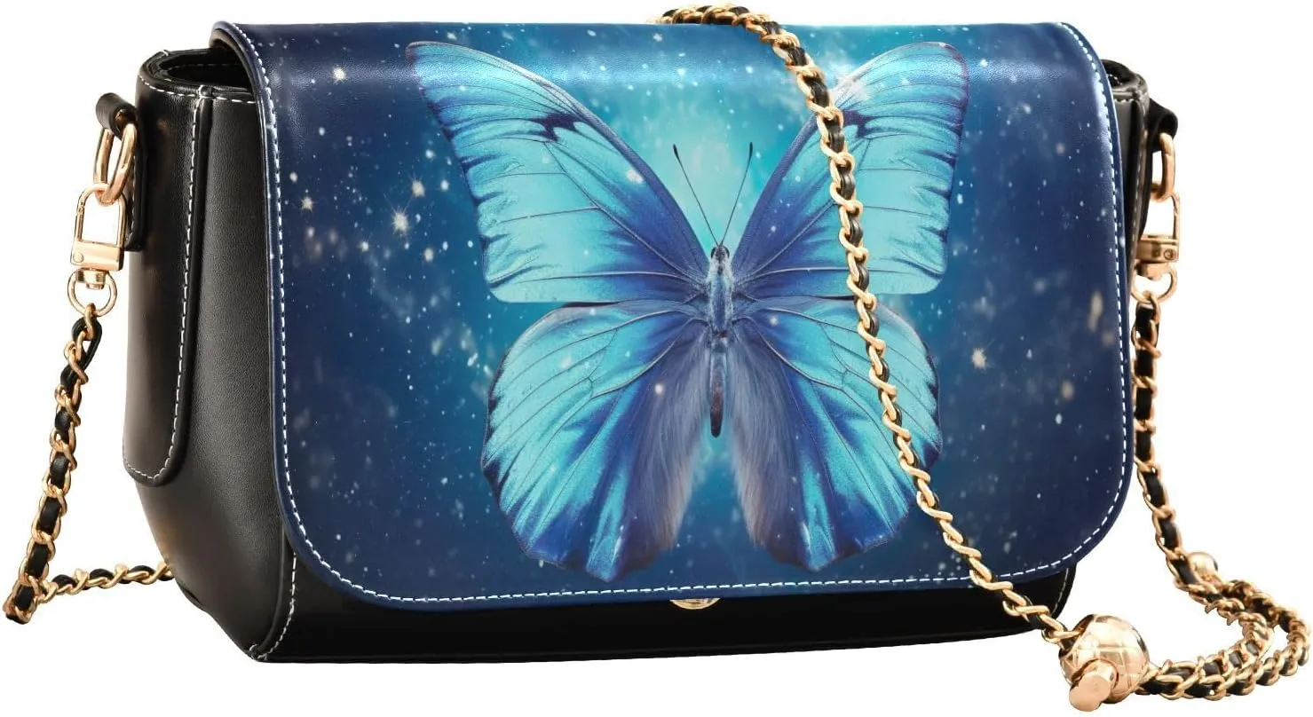 Giraffe's Head Looks Forward Leather Zipper Crossbody Purse, Leather Ladies Crossbody Bags, Medium Crossbody Bags for Women