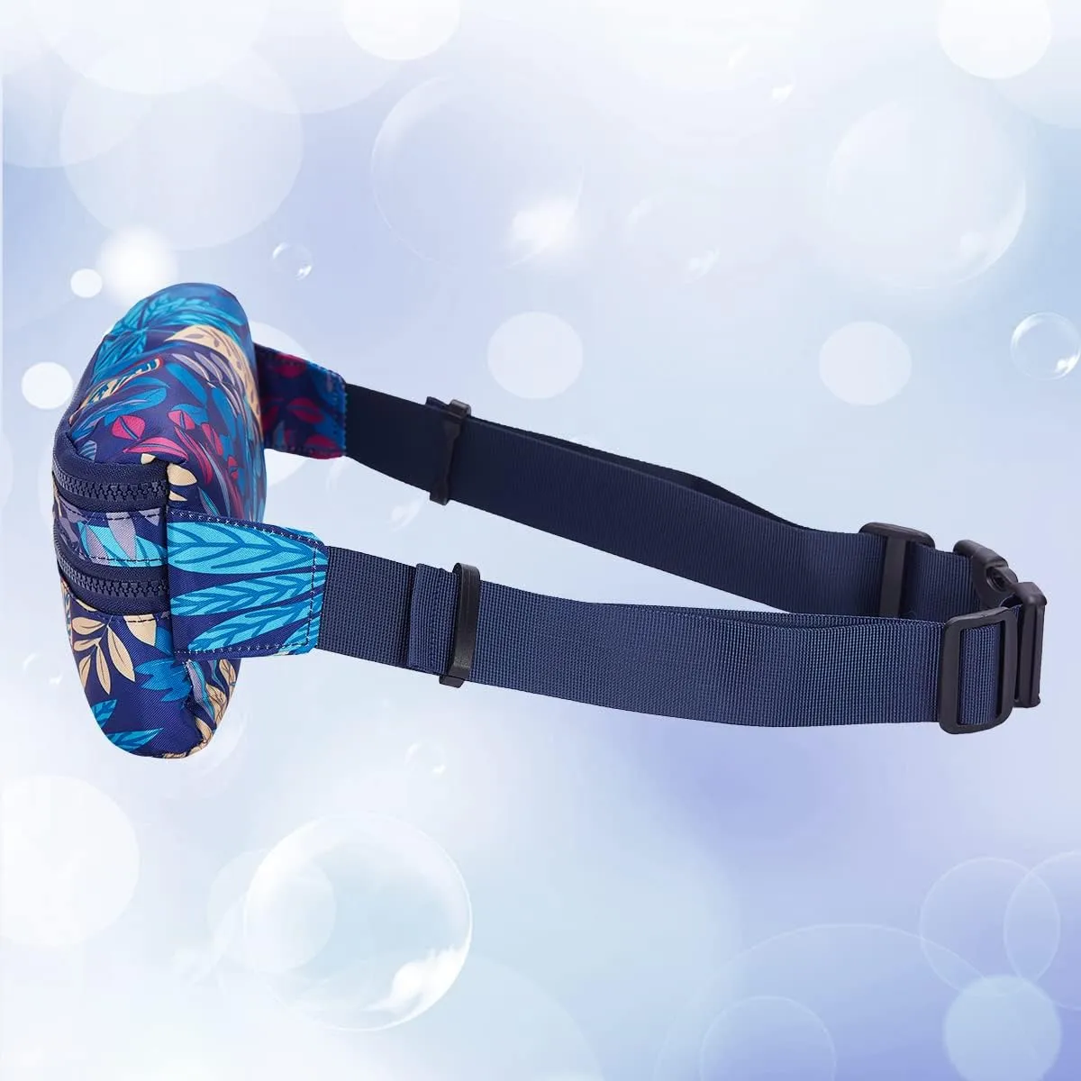 Goothdurs Fanny Pack for Women Men Fashion Waist Bag Waterproof Hip Bum Bag with Adjustable Belt for Running Travel Hiking Cycling Money