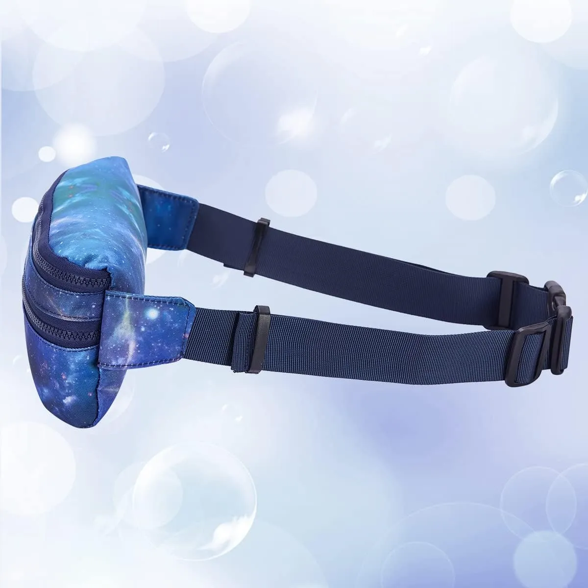 Goothdurs Fanny Pack for Women Men Fashion Waist Bag Waterproof Hip Bum Bag with Adjustable Belt for Running Travel Hiking Cycling Money