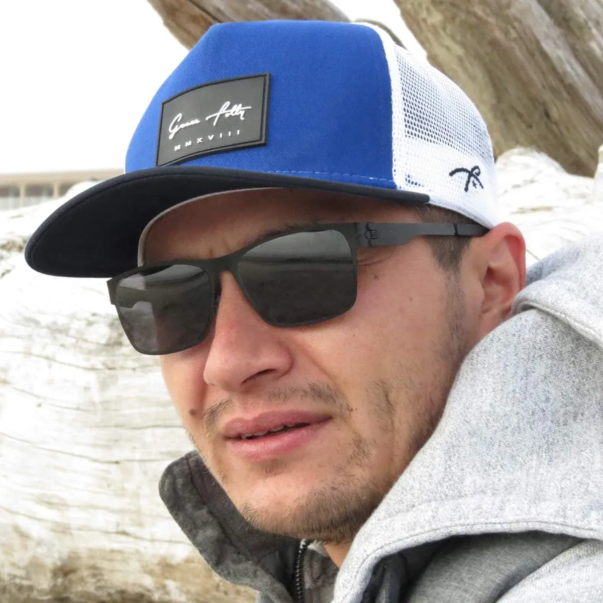 Grace Folly Trucker Hat for Men & Women. Snapback Mesh Caps