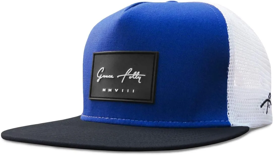 Grace Folly Trucker Hat for Men & Women. Snapback Mesh Caps