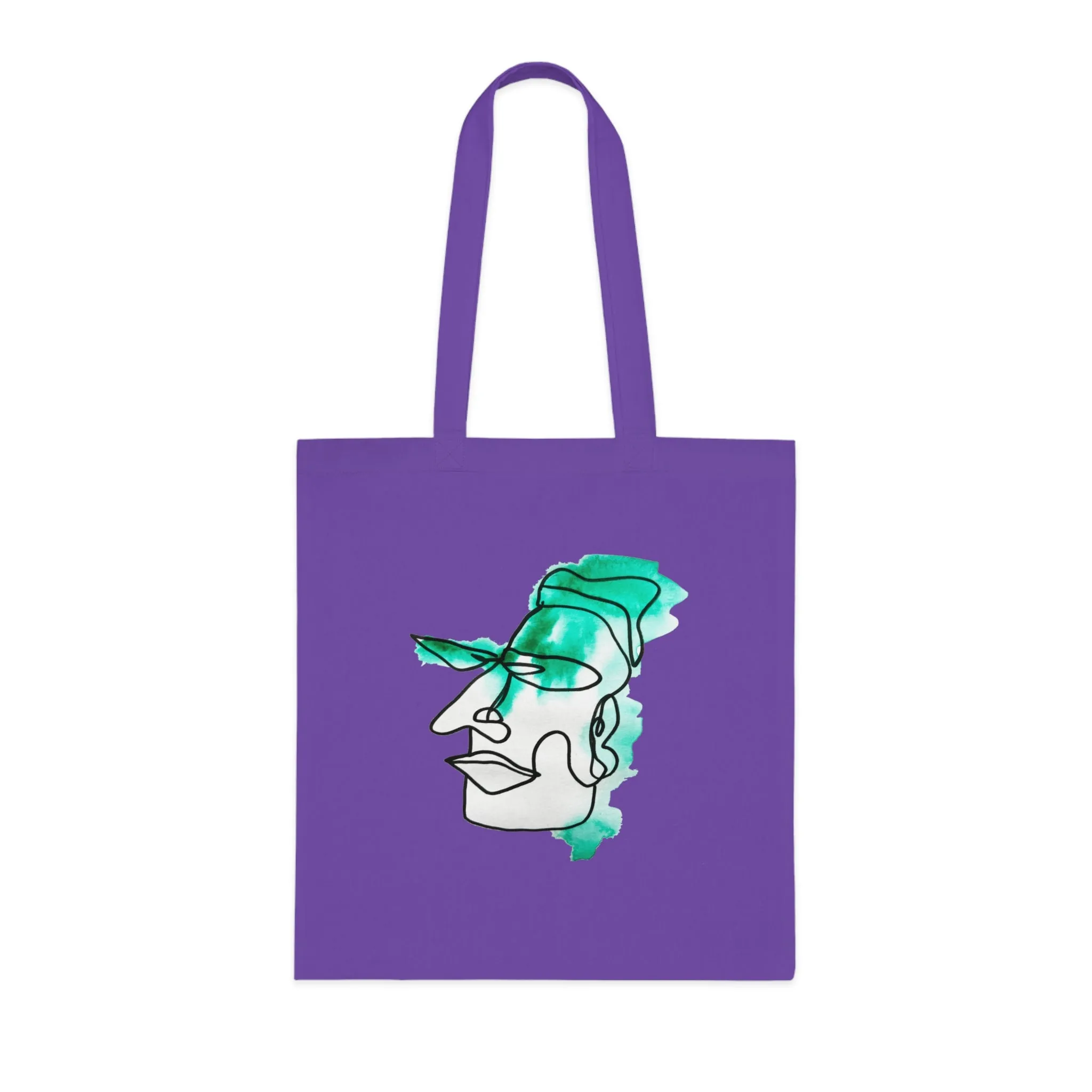 Growth - Versatile 100% Cotton Tote: Vibrant Colors, Light & Practical