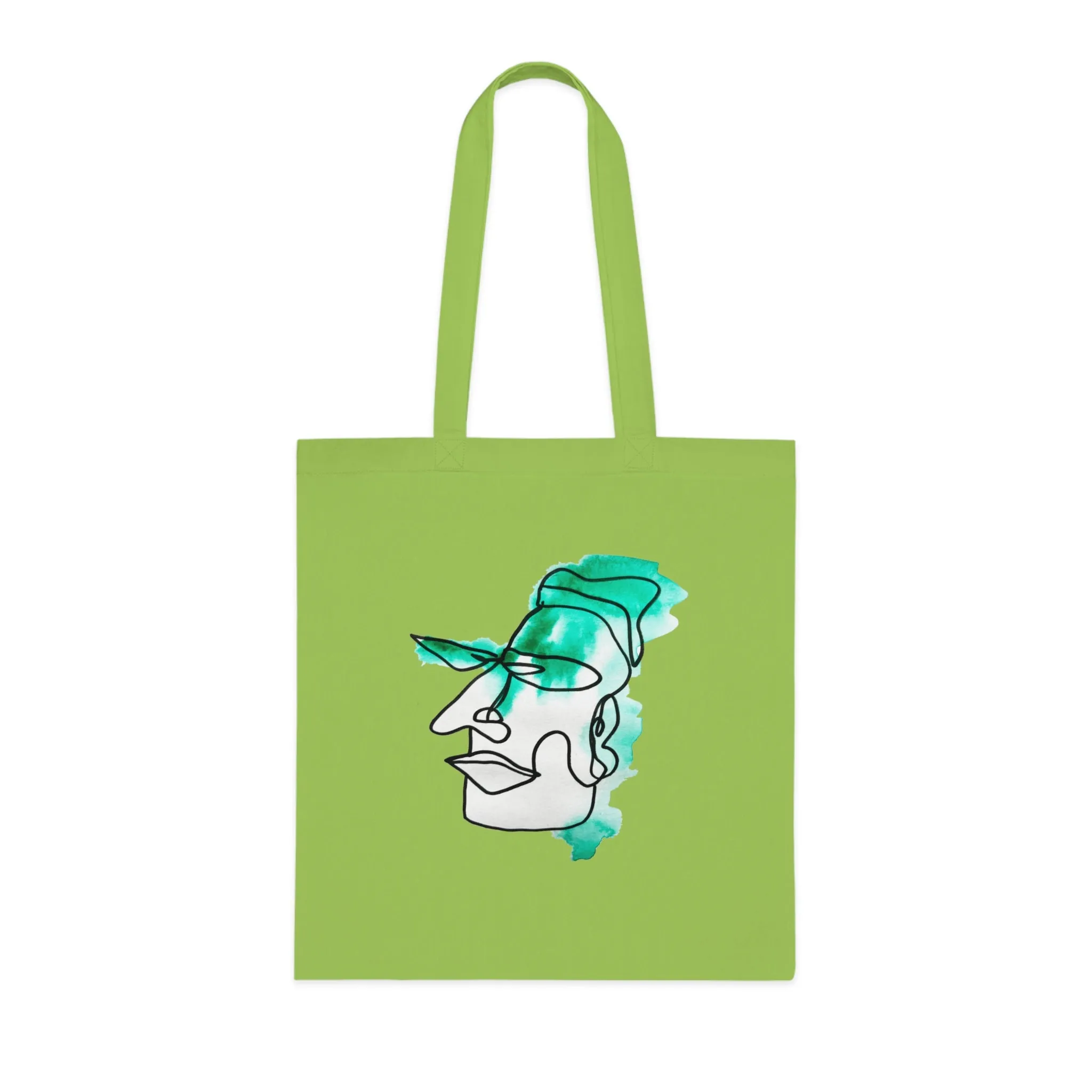 Growth - Versatile 100% Cotton Tote: Vibrant Colors, Light & Practical