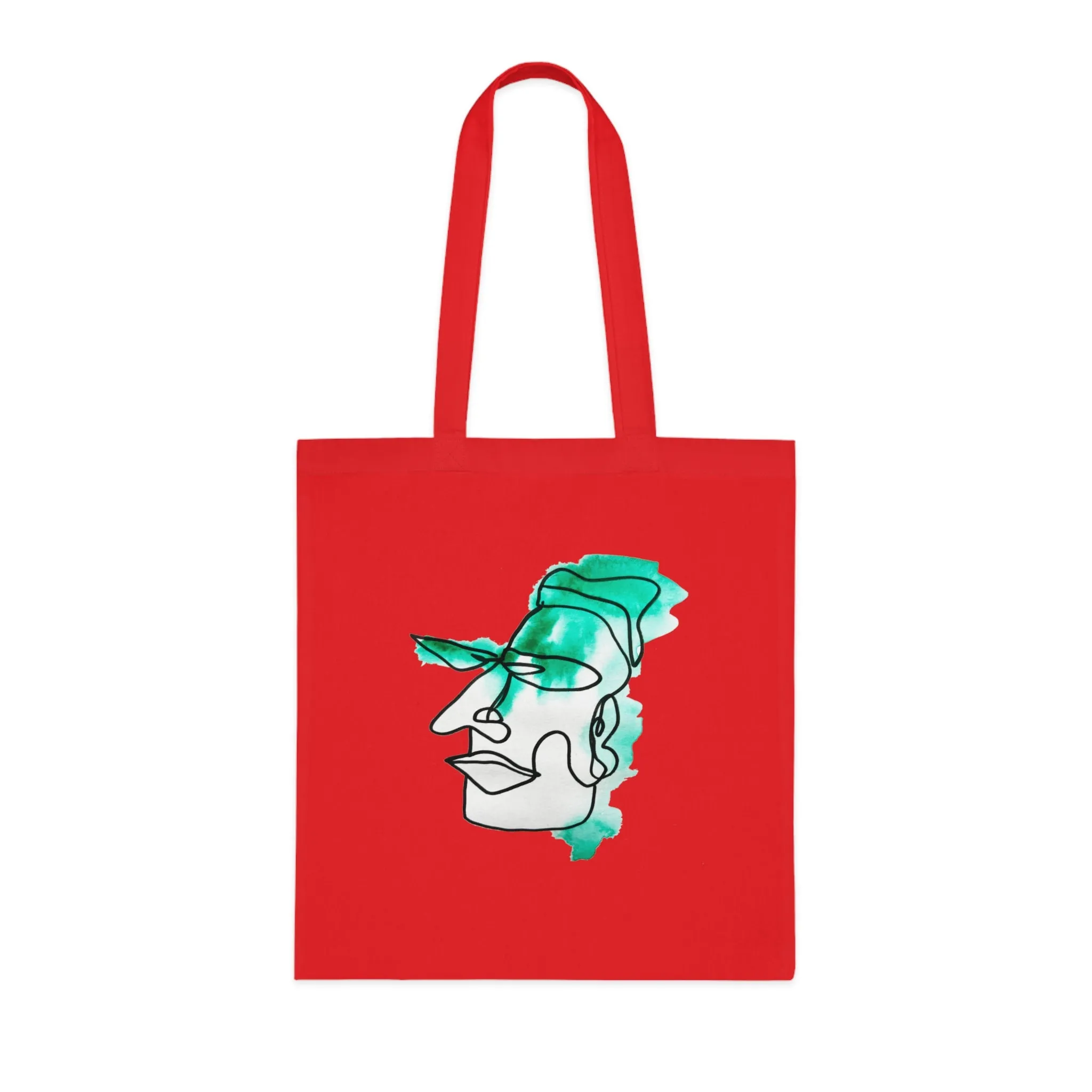 Growth - Versatile 100% Cotton Tote: Vibrant Colors, Light & Practical