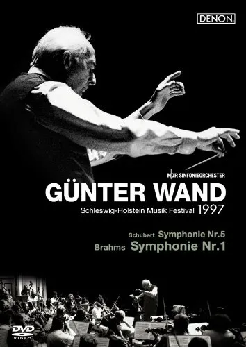Gunter Wand - Brahms: Symphony No.1 / Schubert:Symphony No.5 [Japan DVD] COBO-6195