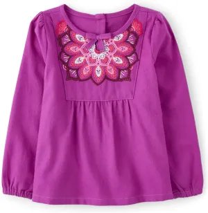 Gymboree Girls' and Toddler Long Sleeve Woven Tops