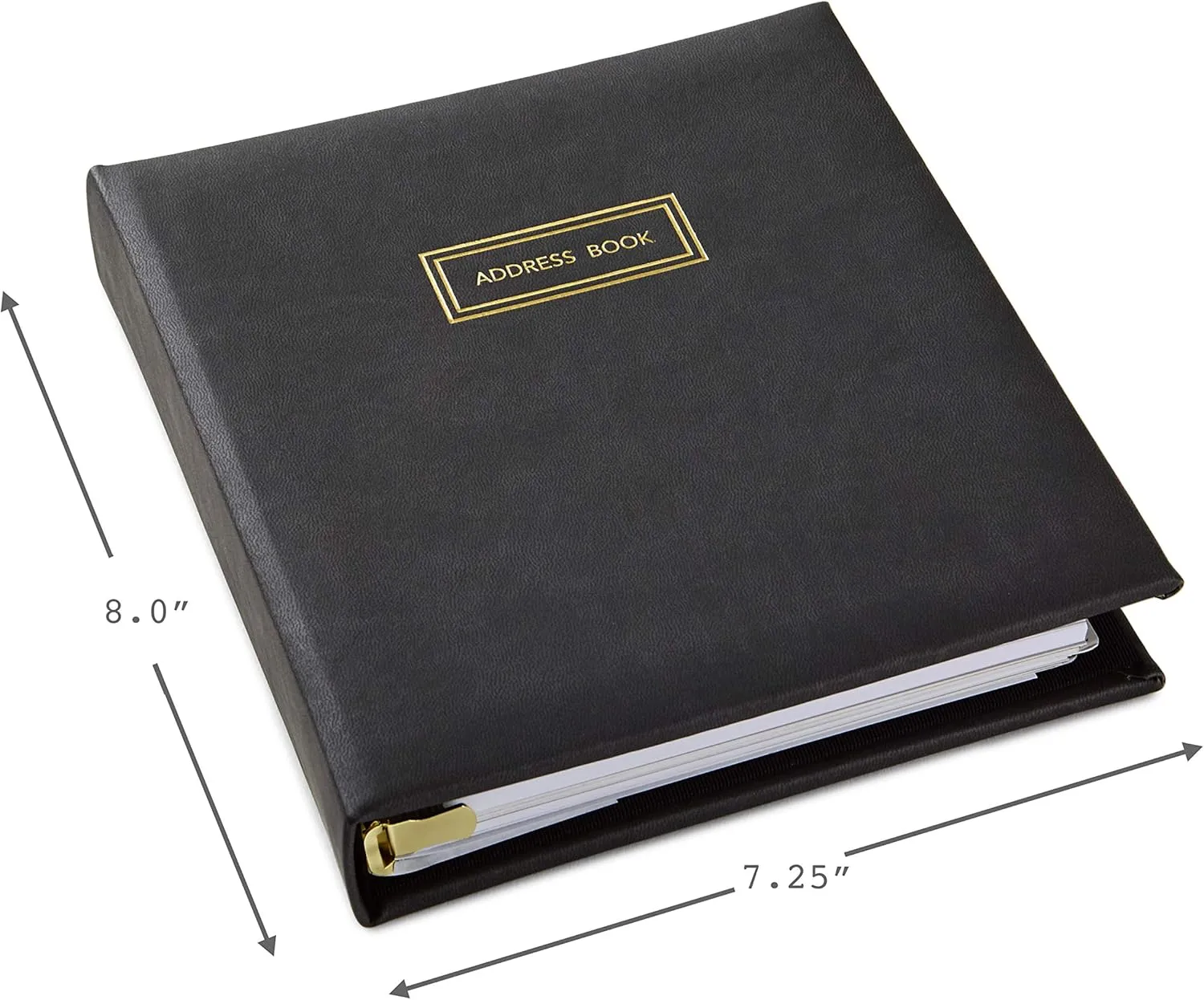 Hallmark Refillable Address Book with 44 Replacement Pages