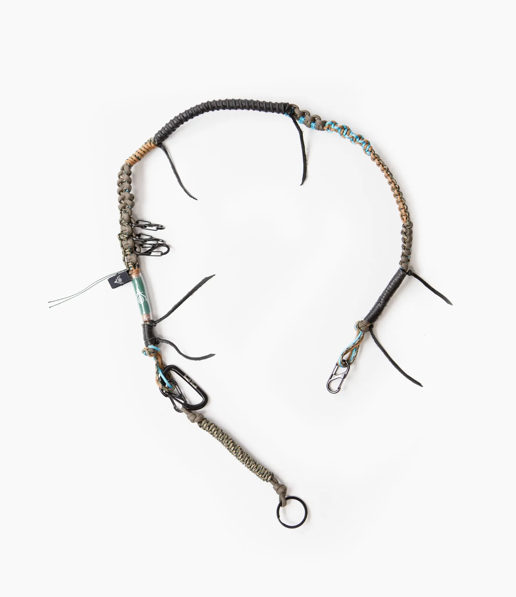 Handmade Rope Lanyard – Paracord / Deer Skin