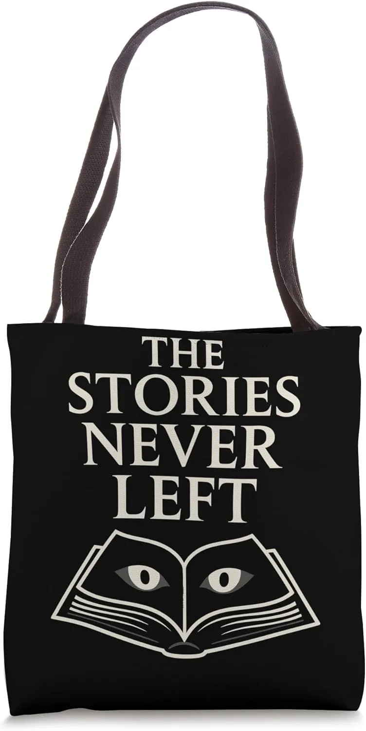 Haunted Library Gothic Books Ghostly Archives Spooky Reader Tote Bag