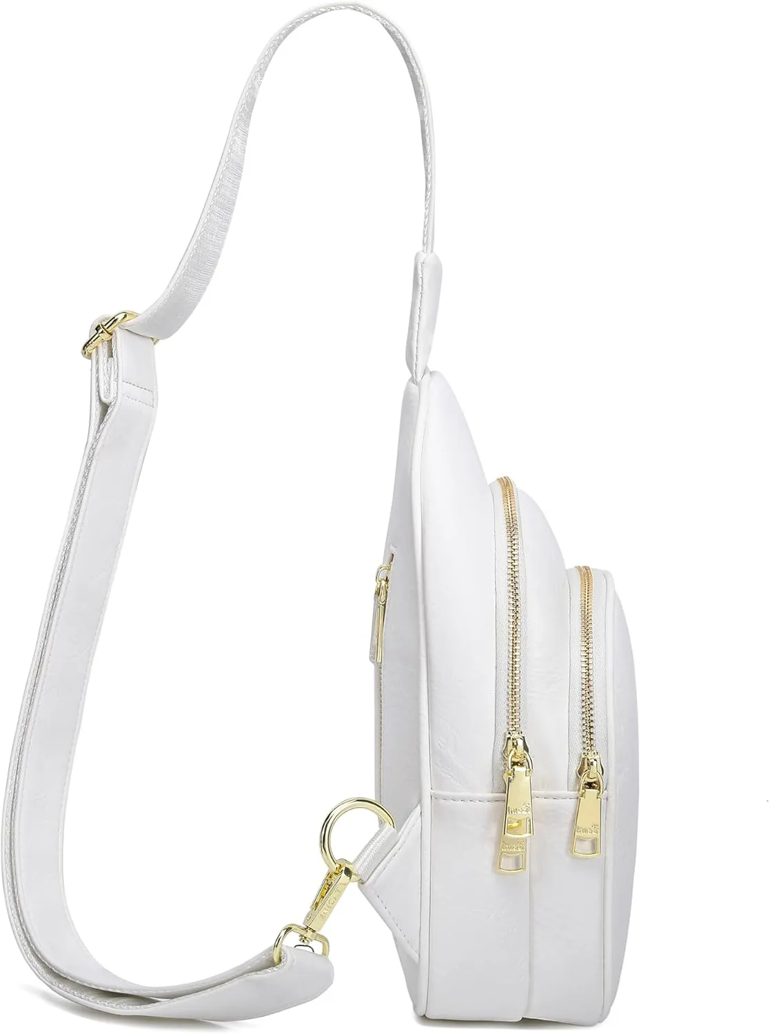 Haytijoe Crossbody Bags for Women Leather Sling Bag Anti-theft Cross Body Bag Travel Sling Purse Chest Bags Fanny Packs