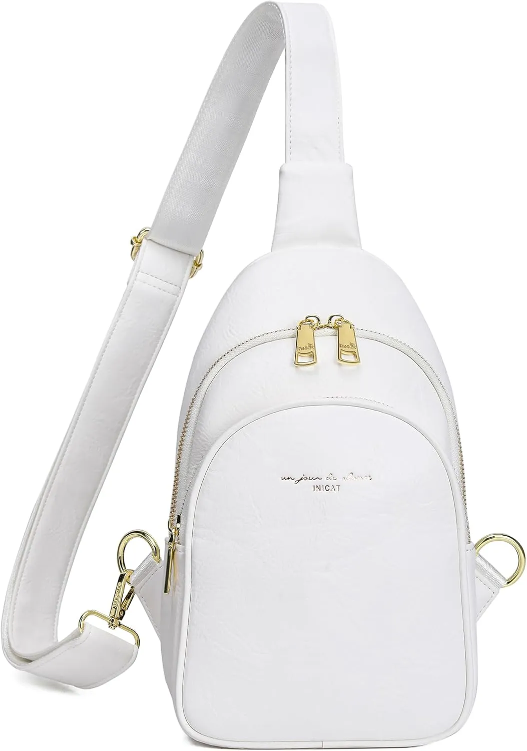 Haytijoe Crossbody Bags for Women Leather Sling Bag Anti-theft Cross Body Bag Travel Sling Purse Chest Bags Fanny Packs