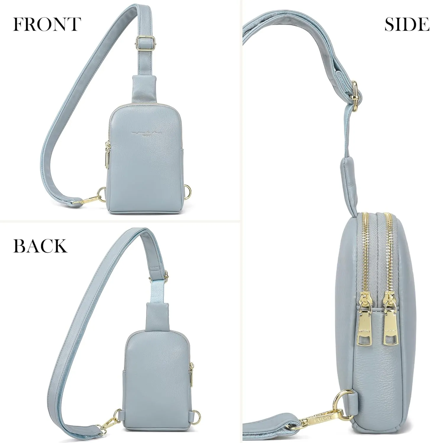 Haytijoe Small Crossbody Sling Bag for Women Travel Purses Anti Theft Cross Body Bag for Woman Fanny Packs
