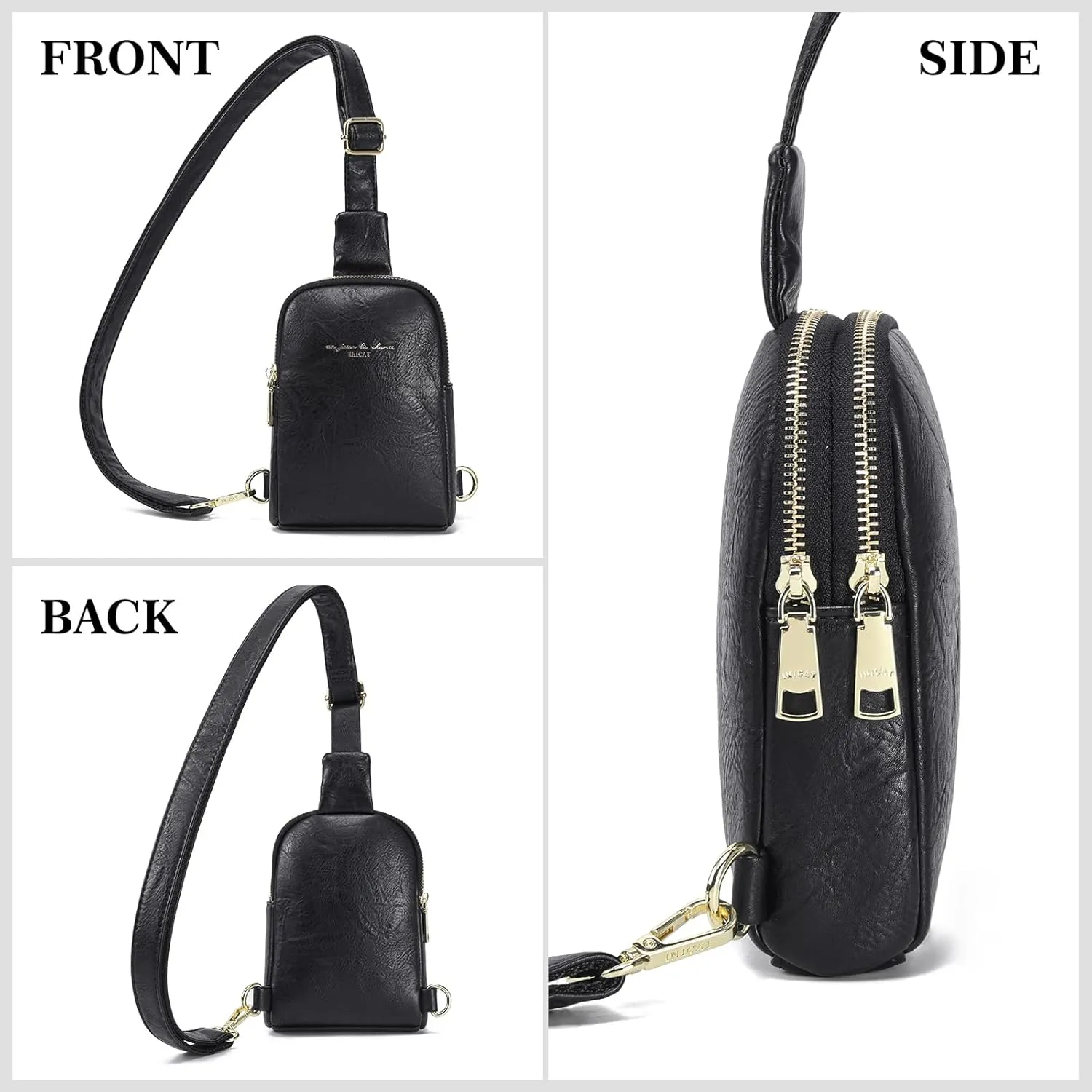Haytijoe Small Crossbody Sling Bag for Women Travel Purses Anti Theft Cross Body Bag for Woman Fanny Packs