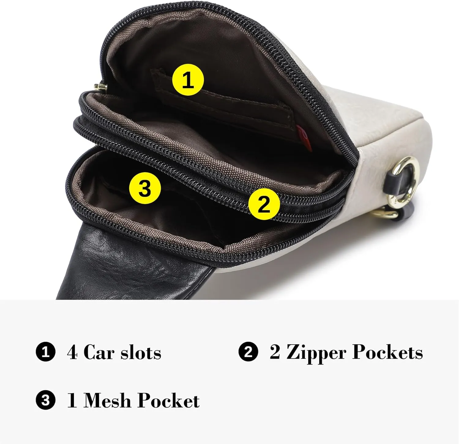Haytijoe Small Crossbody Sling Bag for Women Travel Purses Anti Theft Cross Body Bag for Woman Fanny Packs