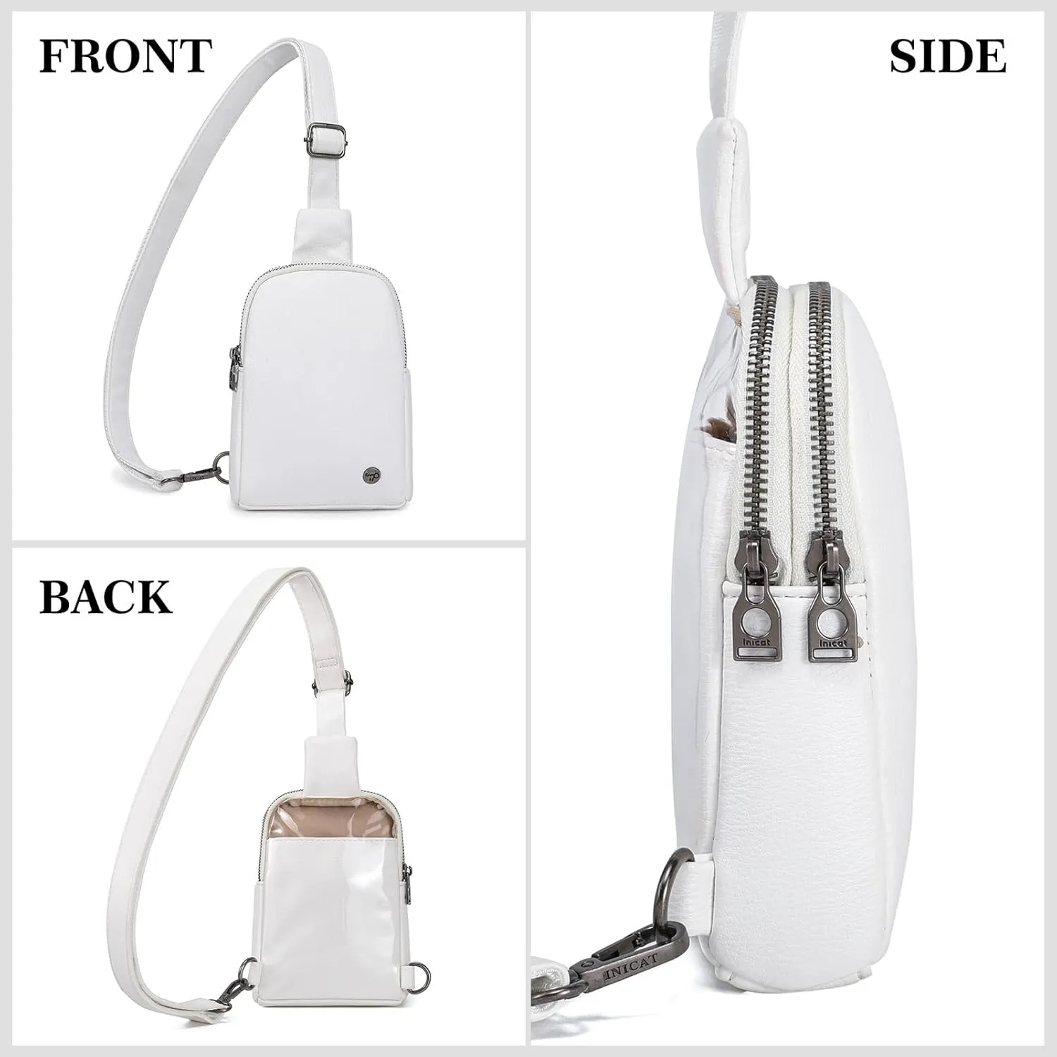 Haytijoe Touchscreen Sling Bag for Women Travel Crossbody Cell Phone Purse Anti Theft Cross Body Bag for Woman