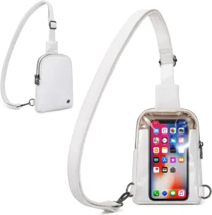 Haytijoe Touchscreen Sling Bag for Women Travel Crossbody Cell Phone Purse Anti Theft Cross Body Bag for Woman