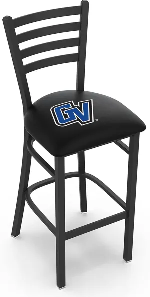 HBS L004 Grand Valley State 30" Stationary Bar Stool with Black Wrinkle Finish