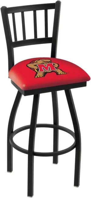 HBS L018 Maryland 30" Swivel Bar Stool with Black Wrinkle Finish