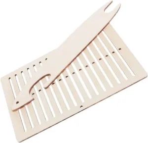 HEALSOPTHY 1Set DIY Belt Kit Weaving Tool for Bag Strap Camera Strap Bracelet Making Easy to Use Portable for Knitting Crafts Present for Weaving