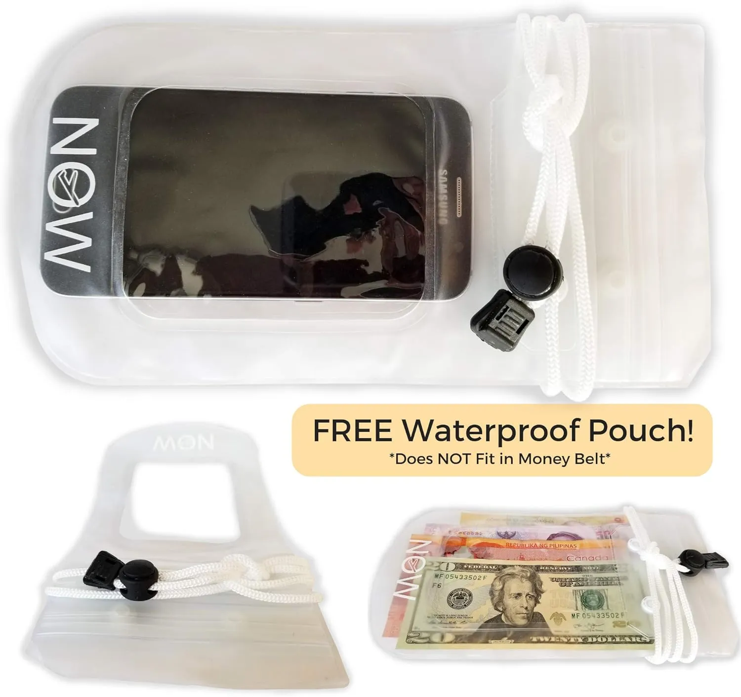 Hidden Anti Theft RFID Money Belt for Travel