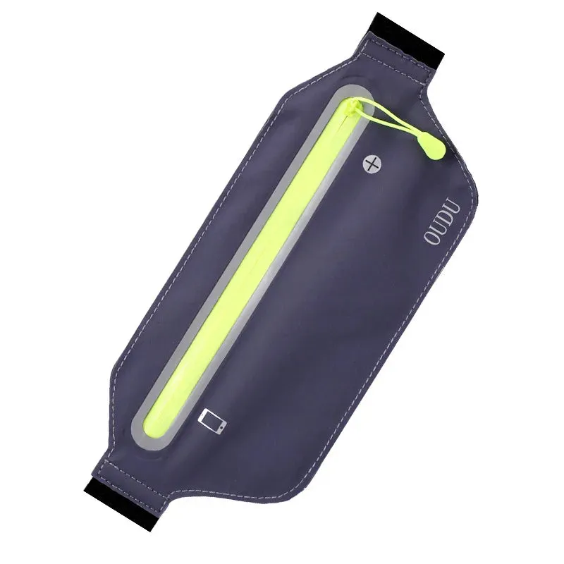 Hidden Waist Bag Sports Phone Men's Belt Bag Ultra-Thin Waterproof Mini Fanny Pack New Hot Women Run Light Waist Pouch