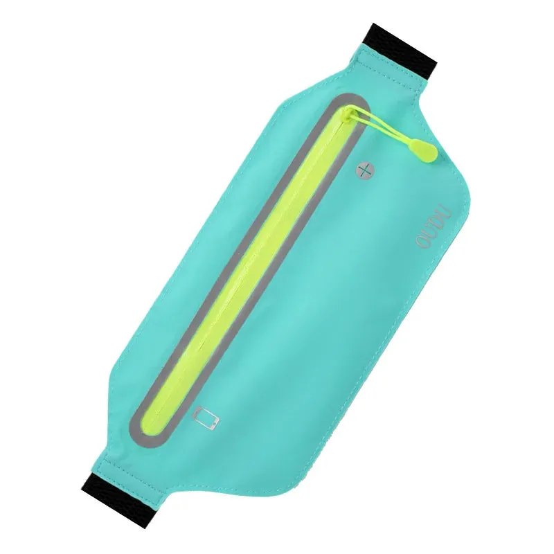 Hidden Waist Bag Sports Phone Men's Belt Bag Ultra-Thin Waterproof Mini Fanny Pack New Hot Women Run Light Waist Pouch