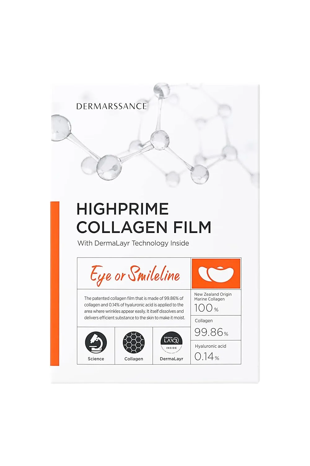 Highprime Collagen Film Eye or Smileline - 5 Packs
