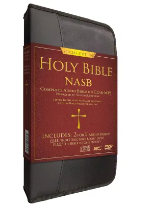 Holy Bible: 2 New American Standard Version, Audio Bibles. Complete Old and New Testament on 60 Audio CDs- Plus Complete Bible on 2 MP3 Discs- Plus ... Book" DVD all in padded case Audio CD – Special Edition, April 14, 2016