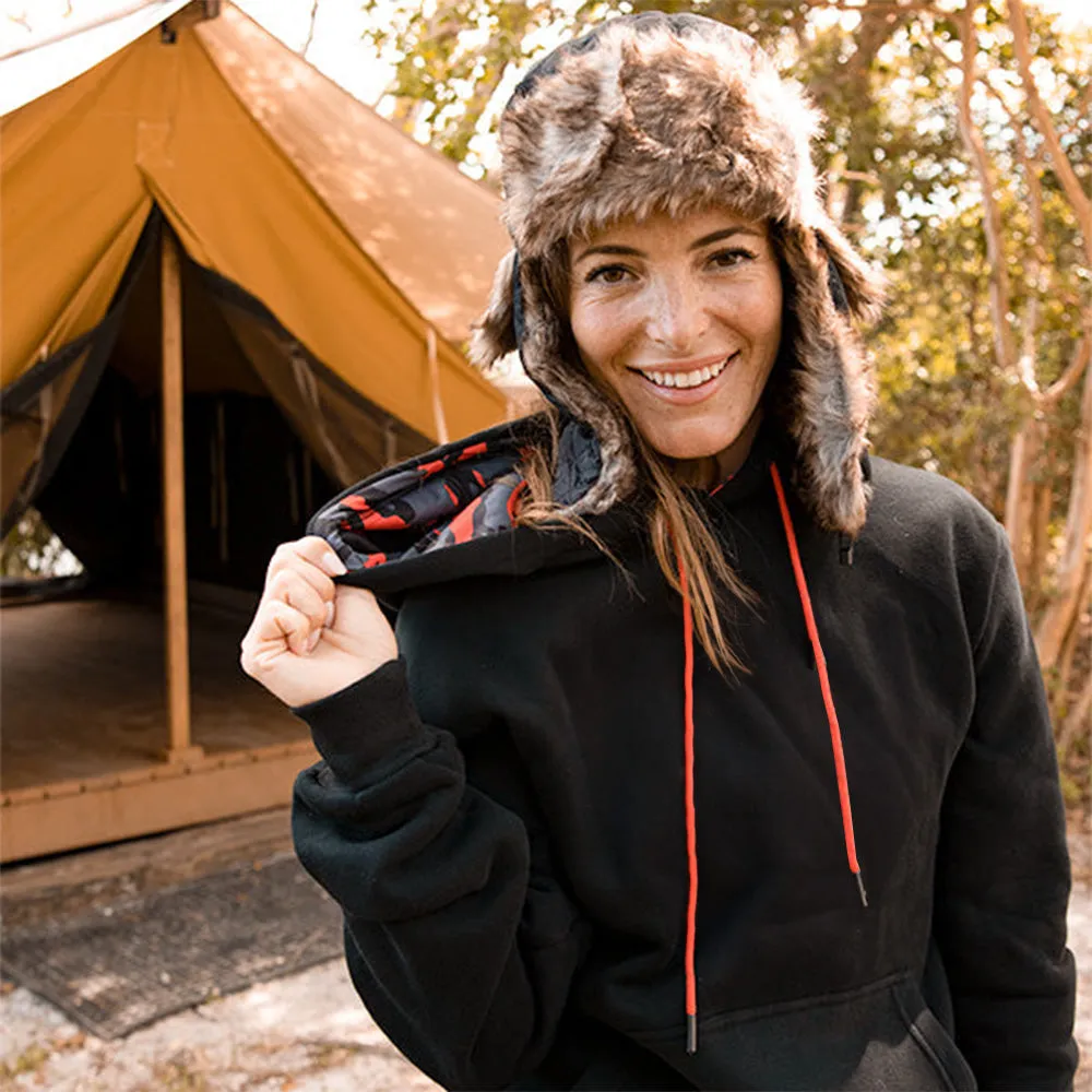 HOODIE   TRAPPER HAT