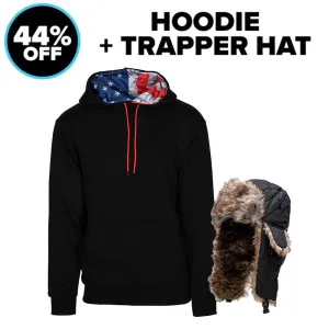 HOODIE   TRAPPER HAT