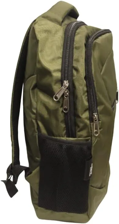 Hope Thrives Laptop Backpack - Travel, work, or book bag (Green)