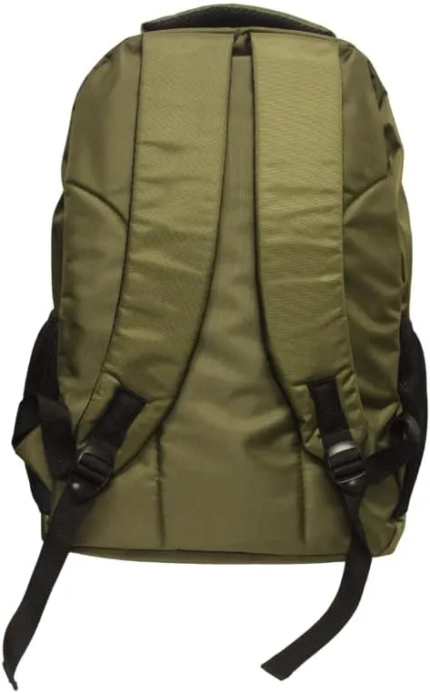 Hope Thrives Laptop Backpack - Travel, work, or book bag (Green)
