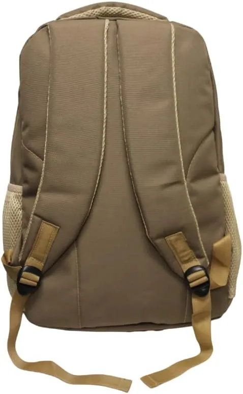 Hope Thrives Laptop Backpack - Travel, work, or book bag (Tan)