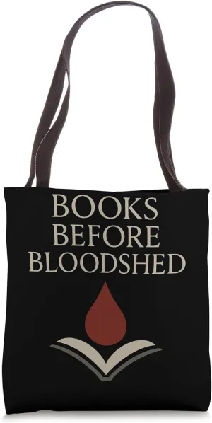 Horror Book Club Creepy Reader Gothic Fiction Thriller Fan Tote Bag