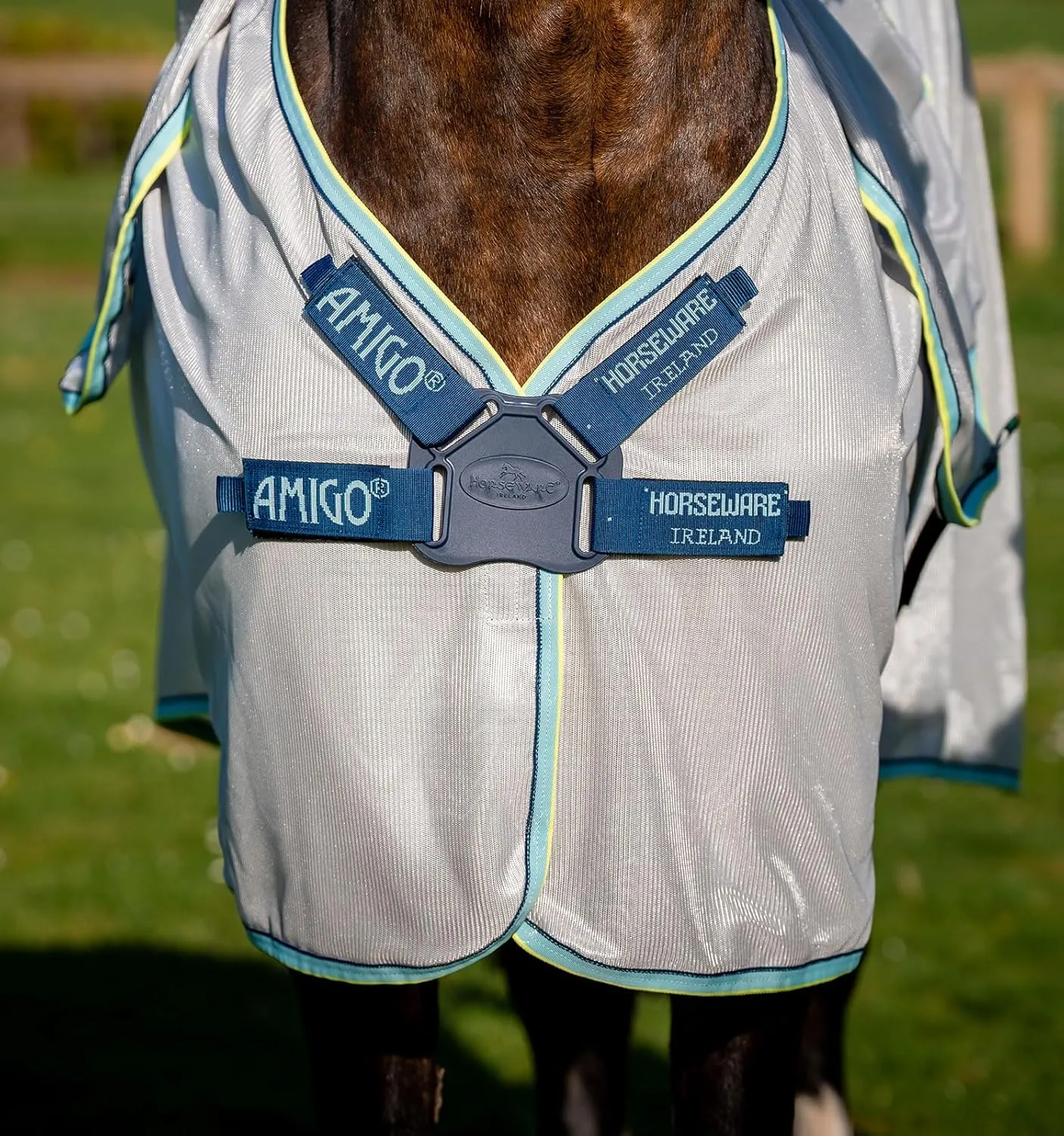 Horseware® Amigo® XL Bug Rug Fly Sheet with Disc Front Closure (0g Light)