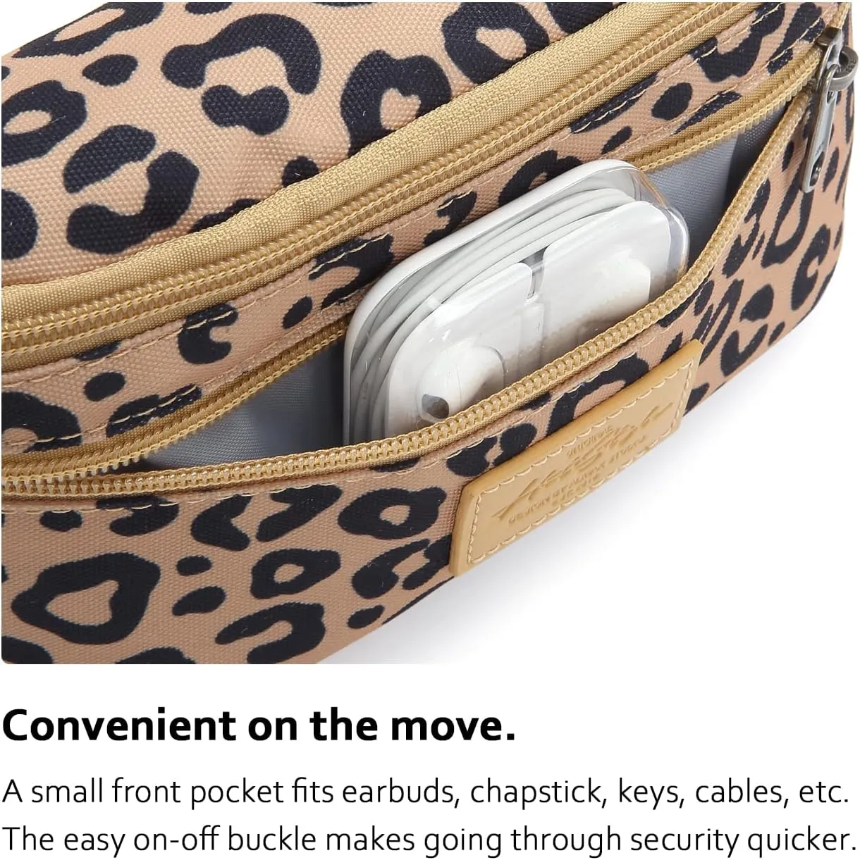 HotStyle 521s Fashion Fanny Pack Small Hiking Waist Bag, 8.0"x2.5"x4.3"