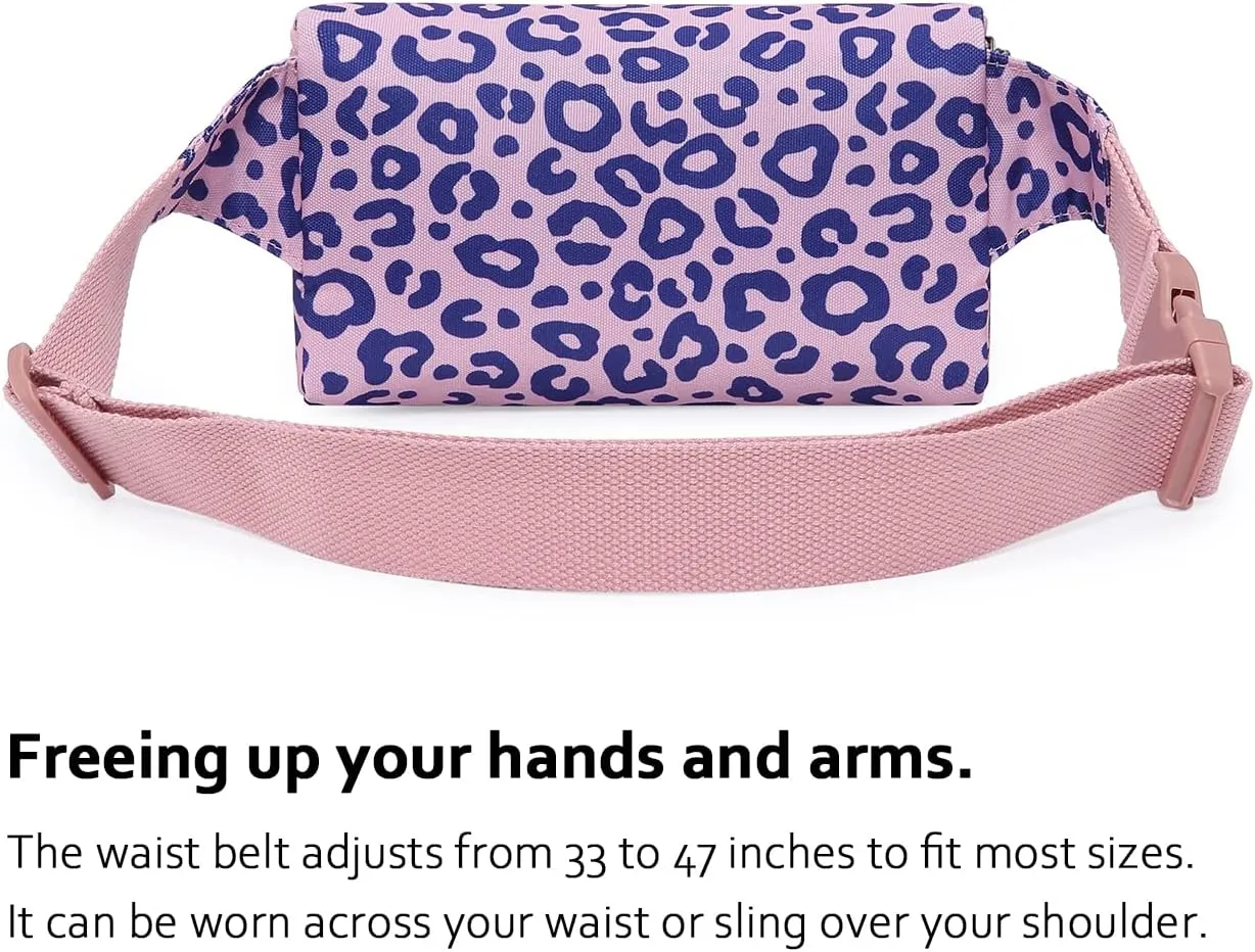 HotStyle 521s Fashion Fanny Pack Small Hiking Waist Bag, 8.0"x2.5"x4.3"