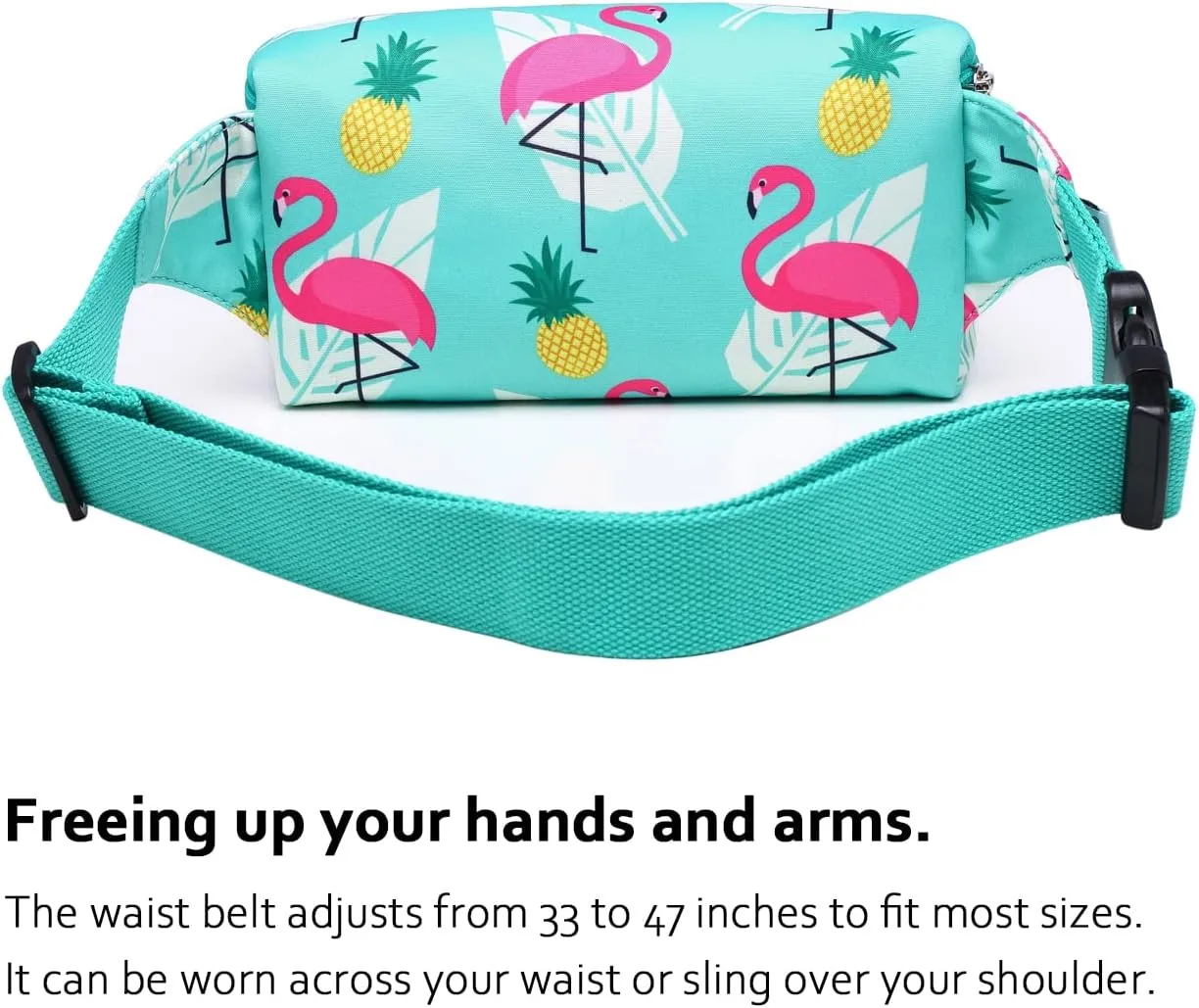 HotStyle 521s Fashion Fanny Pack Small Hiking Waist Bag, 8.0"x2.5"x4.3"