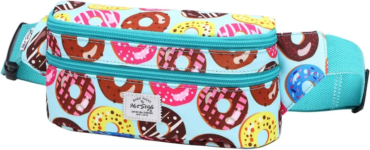 HotStyle 521s Fashion Fanny Pack Small Hiking Waist Bag, 8.0"x2.5"x4.3"