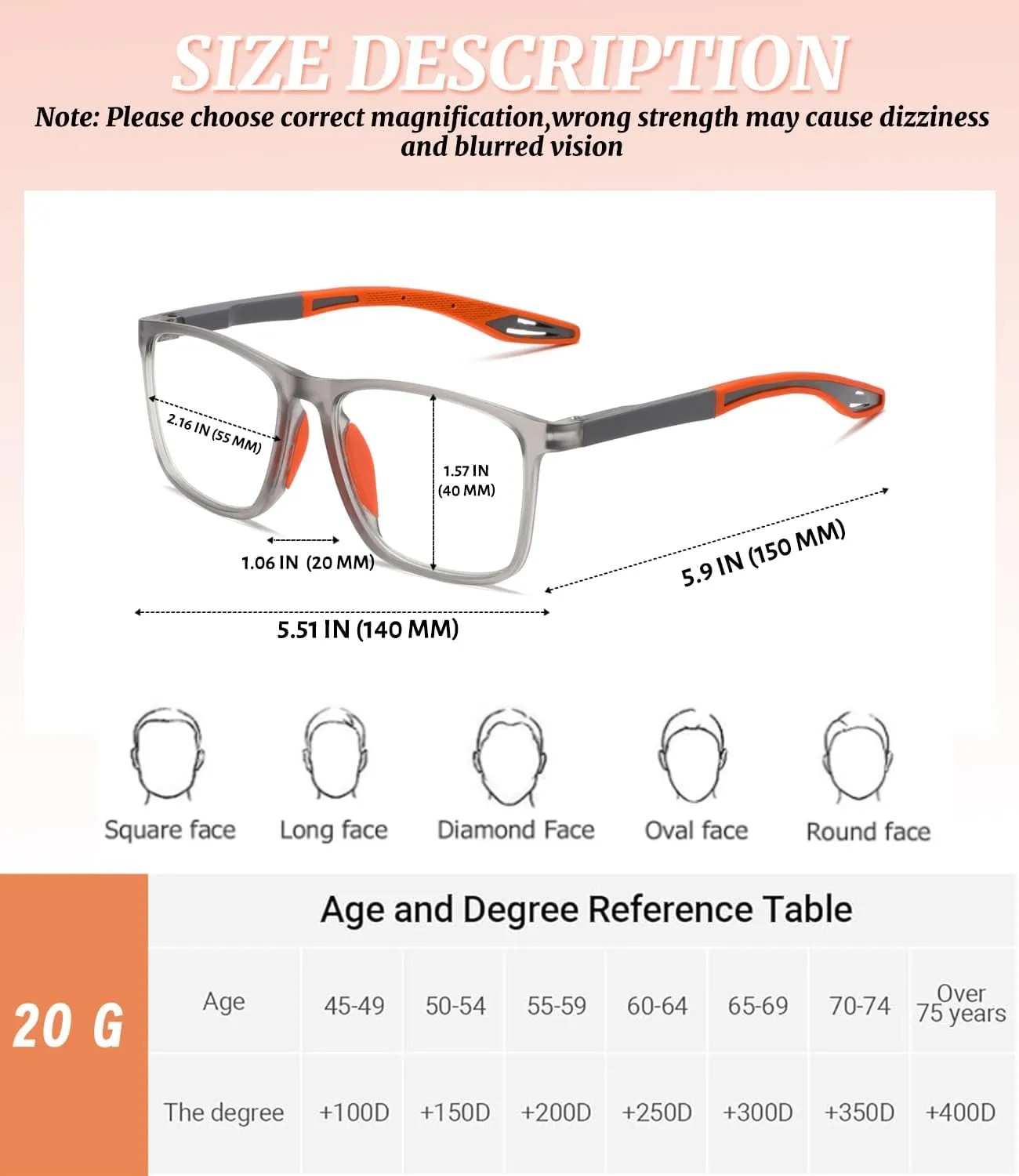 Hubeye 3 Packs Progressive Reading Glasses For Men Blue Light Blocking Square Reader TR90 Ultralight Flexible  1.0