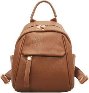 HUYINGG Small Backpack Purse for Women,PU Leather Womens Backpack,Small Fanny Packs Mini Backpack for Women with Adjustable Strap for Travel Hiking Cycling Daypack