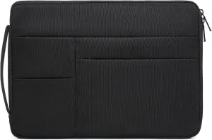 HYZUO 15-16 Inch Laptop Sleeve Bag for MacBook Pro 16 M4/M3/M2/M1 2025-2019, 15" Surface Book, Portable NoteBook Case for 15" 15.6" HP Dell Lenovo ThinkBook Asus Acer Samsung HUAWEI, Classic Black