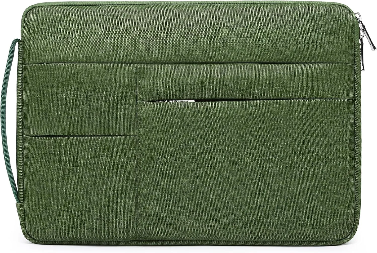 HYZUO 15-16 Inch Laptop Sleeve Bag for MacBook Pro 16 M4/M3/M2/M1 2025-2019, 15" Surface Book, Portable NoteBook Case for 15" 15.6" HP Dell Lenovo ThinkBook Asus Acer Samsung HUAWEI, Grass Green