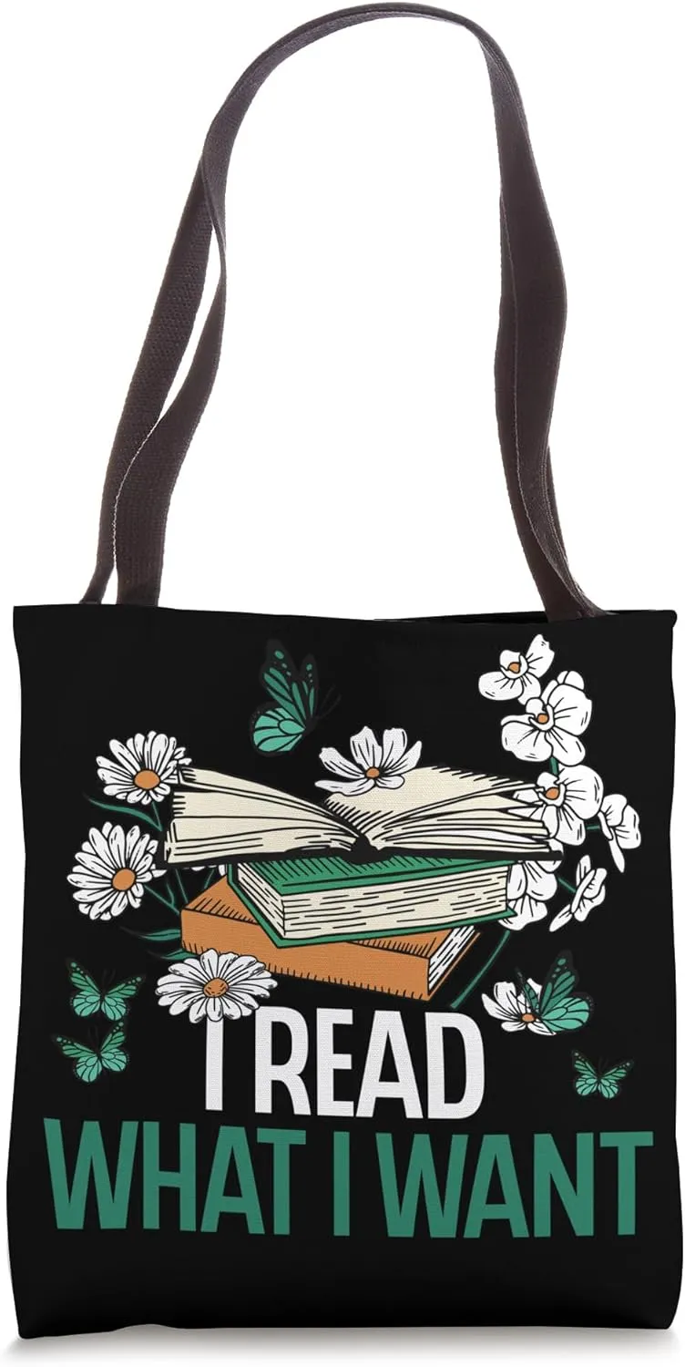 I Look Better Bent Over A Book Funny Reading Quote Bookworm Tote Bag